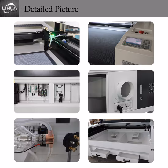 Factory Price 1390 1610 Laser Cutter 100W 150W 180W 260W 300W Foam Plastic Textile Paper MDF Leather Acrylic Wood Fabric CNC CO2 Laser Engraving Machine