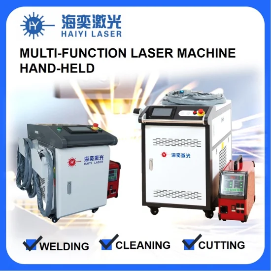 High Productivity Cw 1kw Fiber Laser Optic Welder Channel Laser Welding Machine Price for Sale