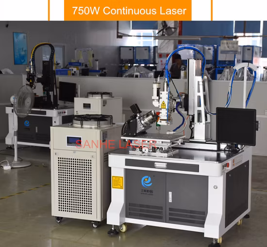Robotic Tee Coupling Continuous Automatic Qcw Laser Source Welding Machine