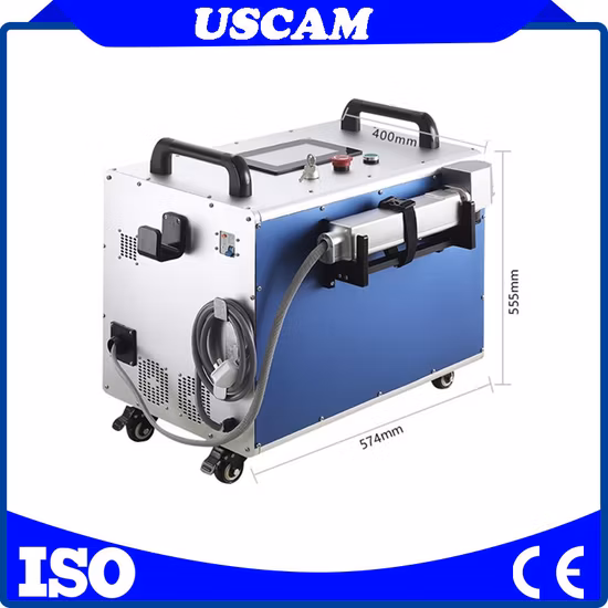 50W 100W Customized Clean Rust Removal/Paint Stripping/Oil Stains Remover CNC Cleaner Fiber Laser Cleaning Machine