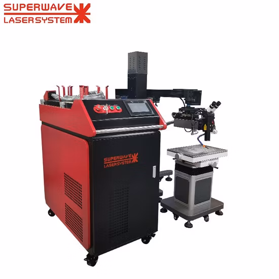 Factory Price Mobile Arm 1000W 2000W Qcw Fiber Laser Mould Welding Machine for Mould Repair