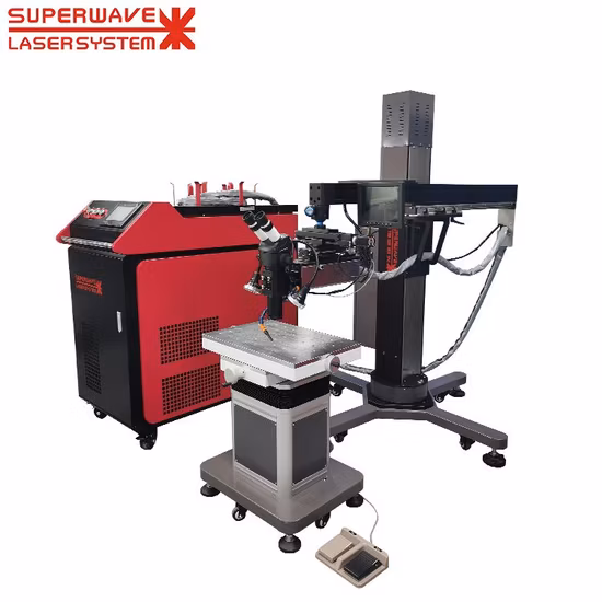 Qcw Mould Welding Machine 200W 300W Laser Welding Machine Mold Battery