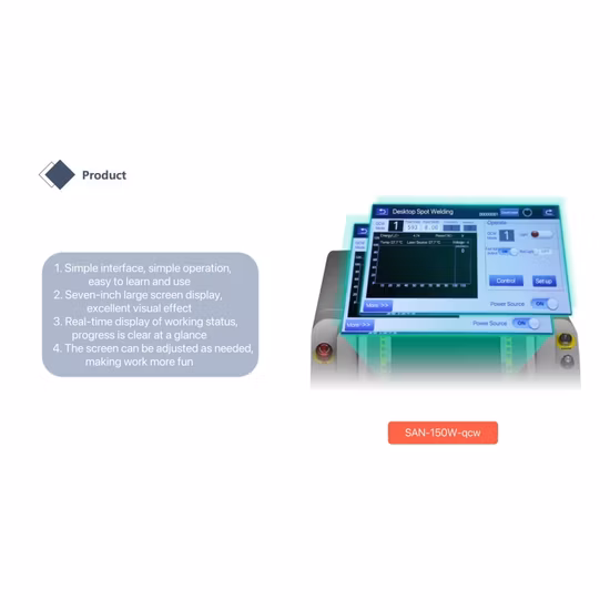 Desktop Qcw Pulse Laser Welding Machine Price